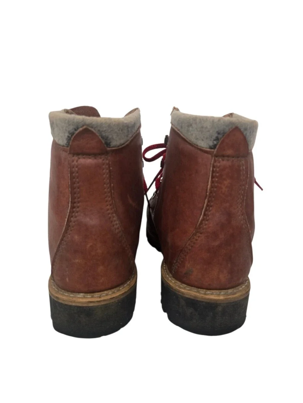Vintage 1990s Dunham Red Laces Hiking Boots